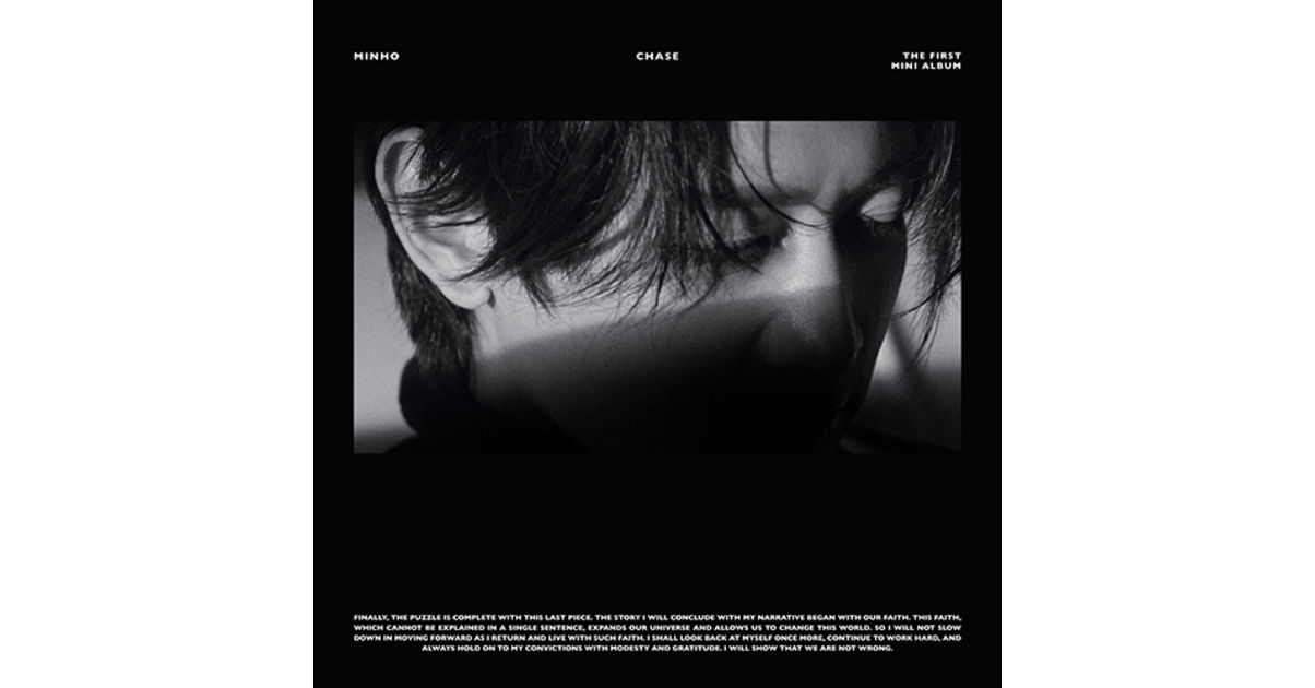 SHINee MINHO ミノ/ミンホ CHASE Complete Ver 黒 SHINeeミンホ(MINHO) 初のソロアルバム『CHASE』|K-POP・アジア